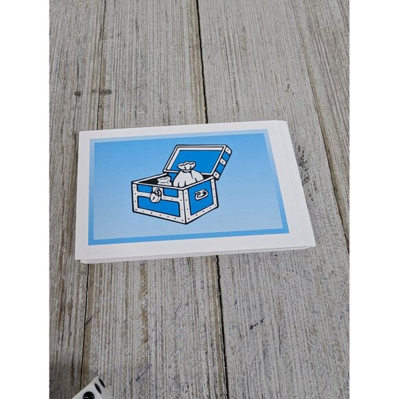 Vintage 2016 Monopoly Replacement Cards Chance Community Chest Dice 2 Die - Picture 3 of 6